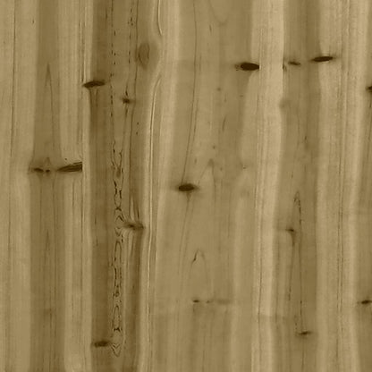 Mesa De Pícnic Madera Pino Impregnada 110X134X75 Cm