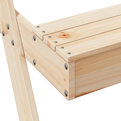Mesa De Pícnic Con Arenero Para Niños Madera Maciza De Pino