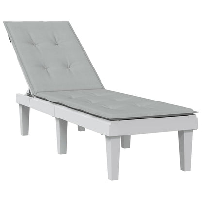 Cojín Para Tumbona Tela Gris Taupe Melange (75+105) X 50 X 4 Cm
