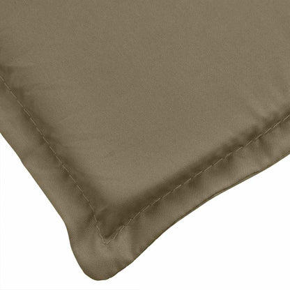 Cojín Para Tumbona Tela Gris Taupe Melange (75+105) X 50 X 4 Cm