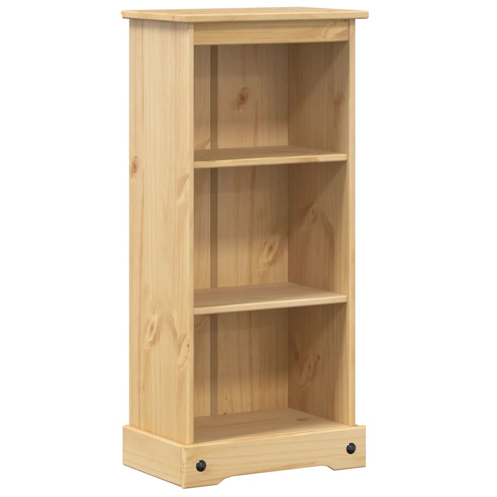 Estantería Corona Madera Maciza De Pino 46X29X100 Cm