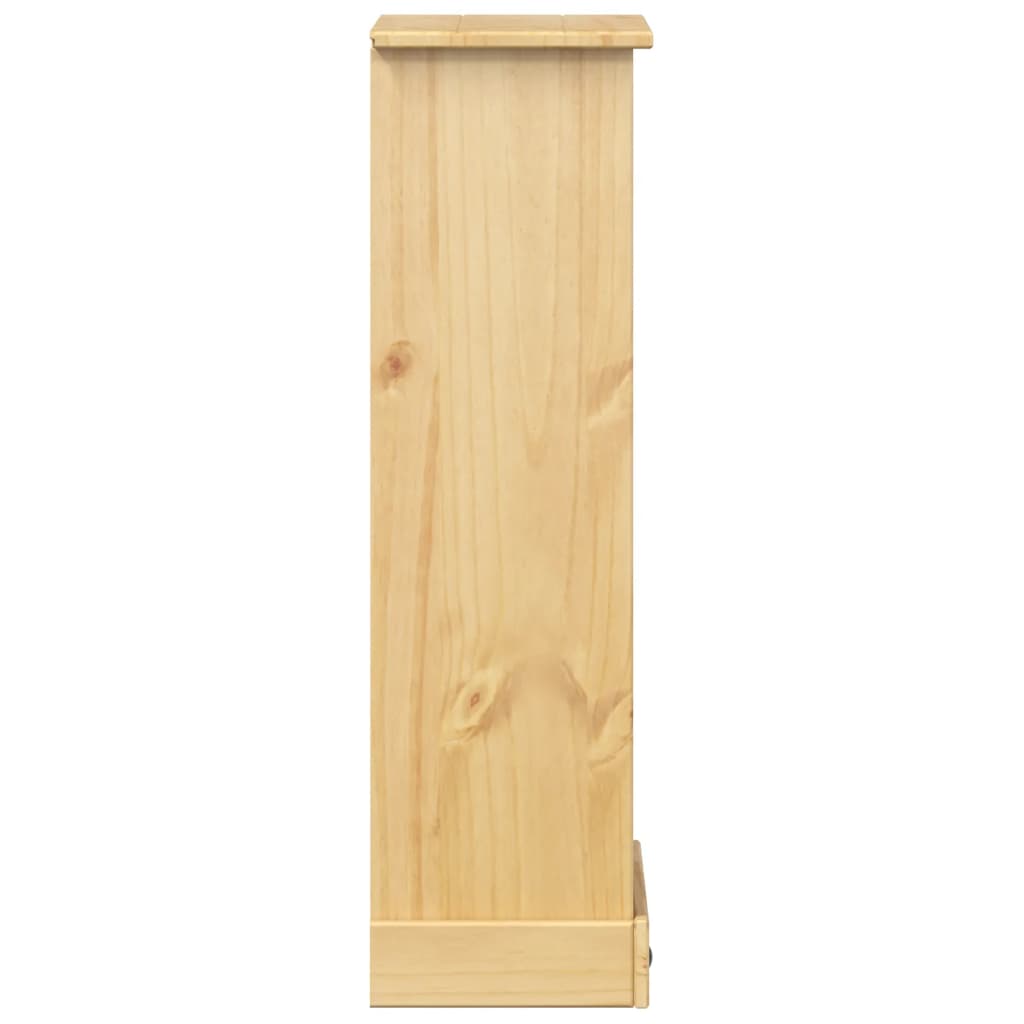 Estantería Corona Madera Maciza De Pino 46X29X100 Cm