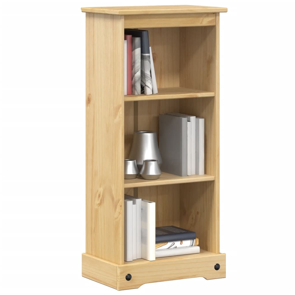 Estantería Corona Madera Maciza De Pino 46X29X100 Cm