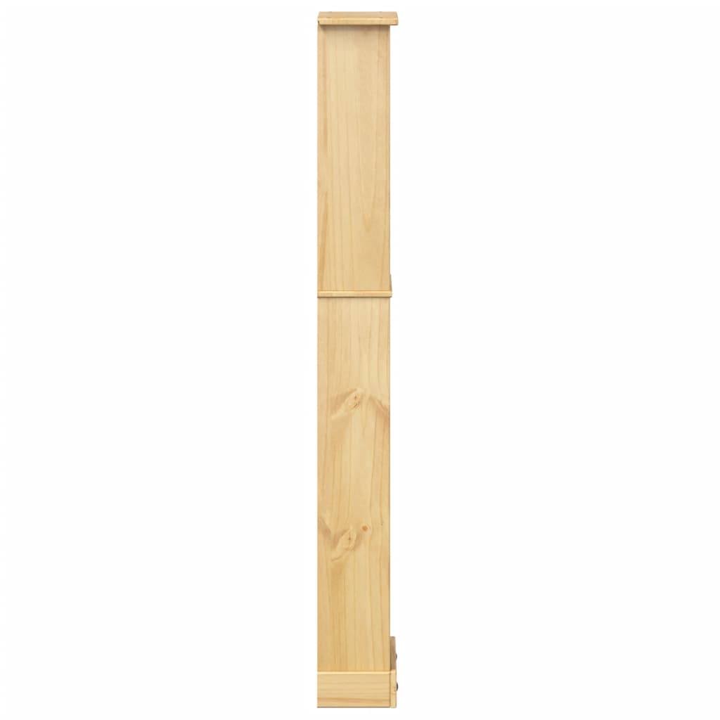Estantería Corona Madera Maciza De Pino 46X20X170 Cm