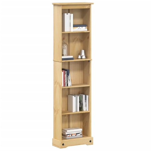 Estantería Corona Madera Maciza De Pino 46X20X170 Cm