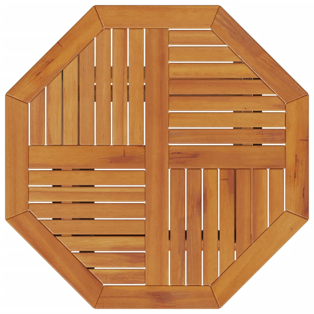 Mesa De Jardín Plegable Madera Maciza De Acacia Ø