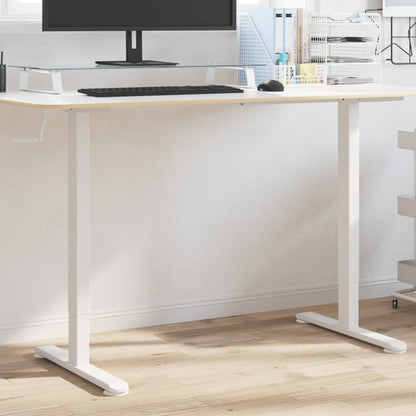 Marco De Escritorio De Pie Acero (94-135)X60X(70-114) Cm