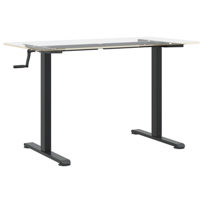 Marco De Escritorio De Pie Acero (94-135)X60X(70-114) Cm