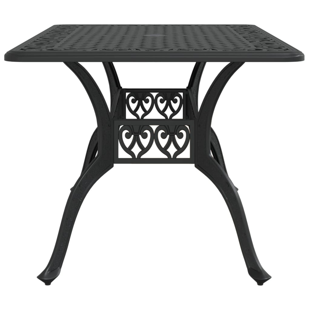 Mesa De Jardín Aluminio Fundido 150X90X72 Cm