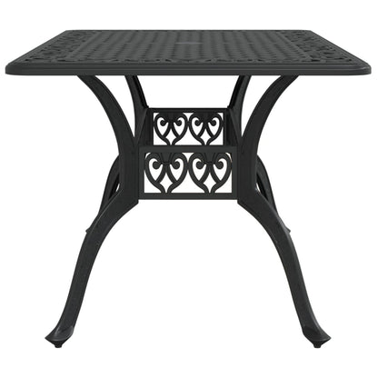 Mesa De Jardín Aluminio Fundido 150X90X72 Cm