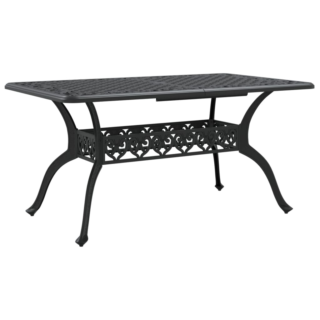 Mesa De Jardín Aluminio Fundido 150X90X72 Cm