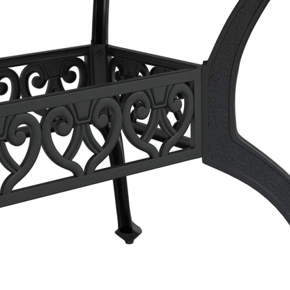 Mesa De Jardín Aluminio Fundido 150X90X72 Cm