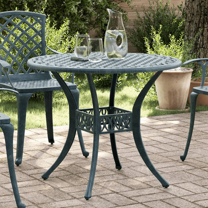 Mesa De Jardín Aluminio Fundido Ø90X75 Cm