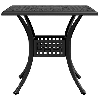 Mesa De Jardín Aluminio Fundido 80X80X75 Cm