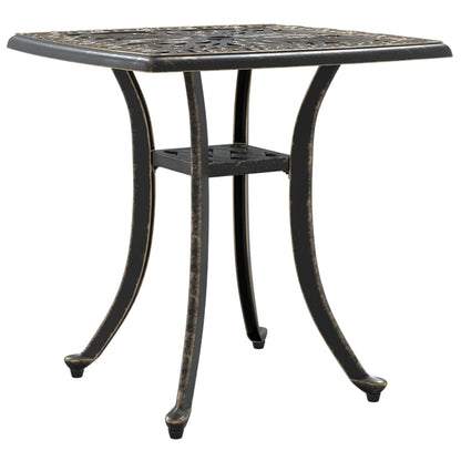 Mesa De Jardín Aluminio Fundido 53X53X53 Cm