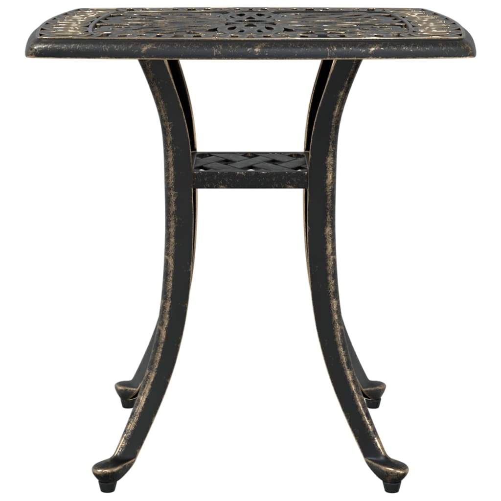 Mesa De Jardín Aluminio Fundido 53X53X53 Cm