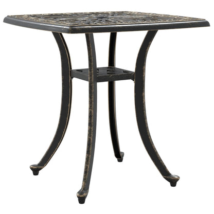 Mesa De Jardín Aluminio Fundido 53X53X53 Cm