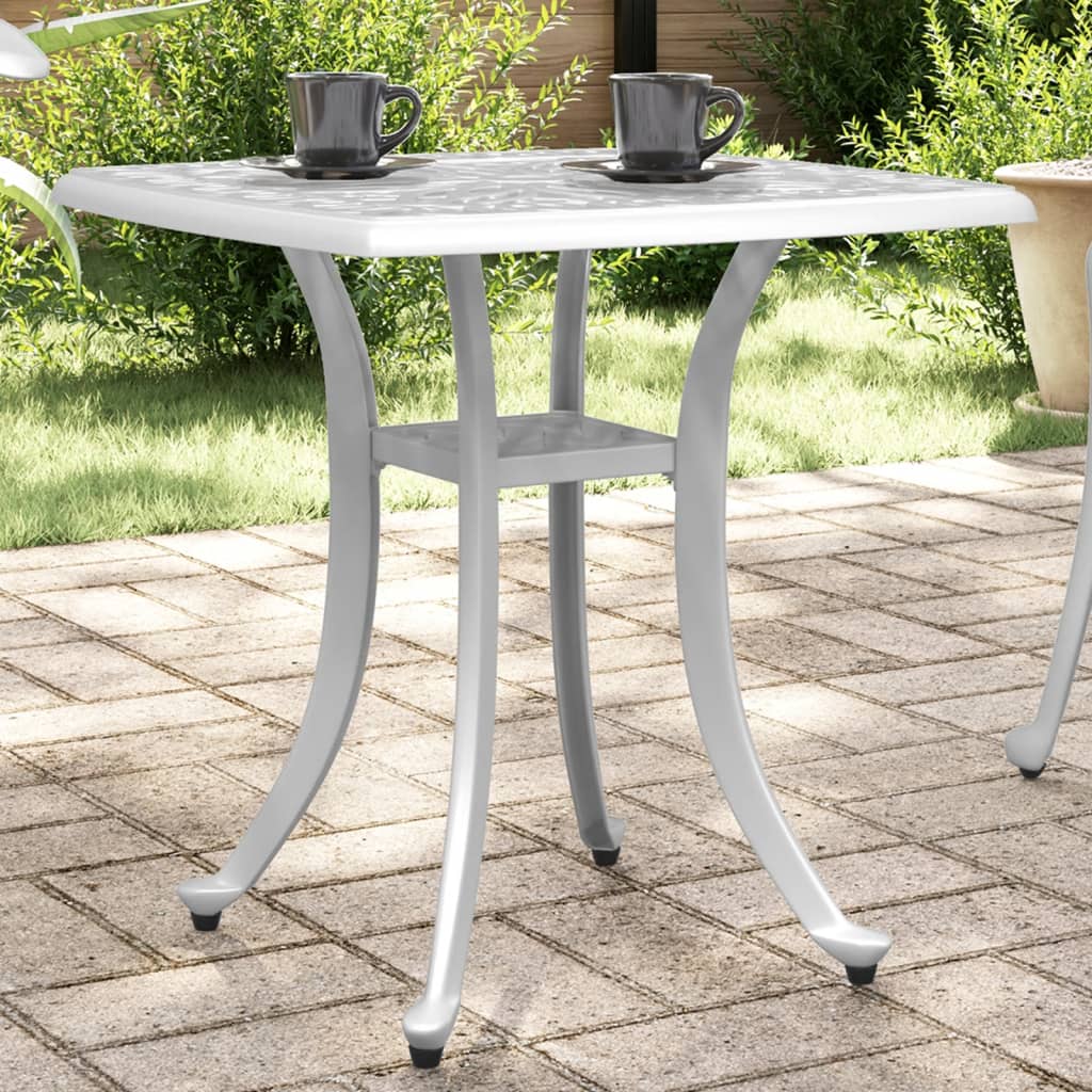 Mesa De Jardín Aluminio Fundido 53X53X53 Cm
