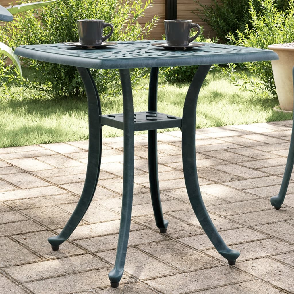 Mesa De Jardín Aluminio Fundido 53X53X53 Cm