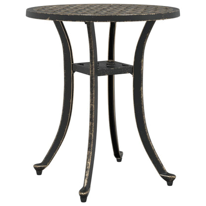 Mesa De Jardín Aluminio Fundido Ø48X53 Cm