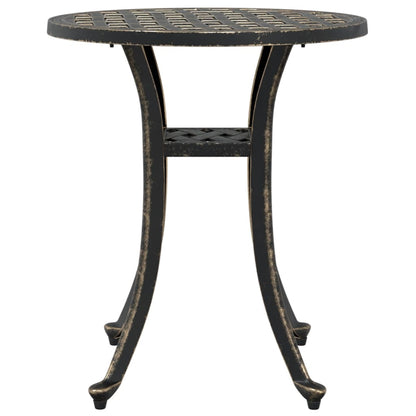 Mesa De Jardín Aluminio Fundido Ø48X53 Cm