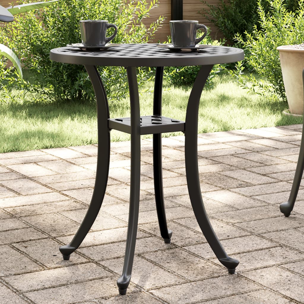 Mesa De Jardín Aluminio Fundido Ø48X53 Cm