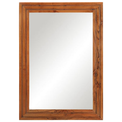 Espejo De Baño Y Vidrio 50X70 Cm