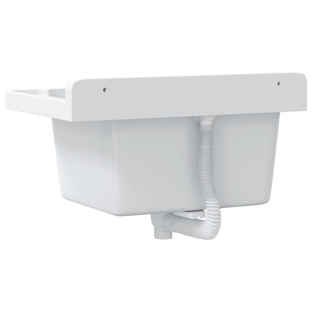 Fregadero Lavabo De Pared Resina