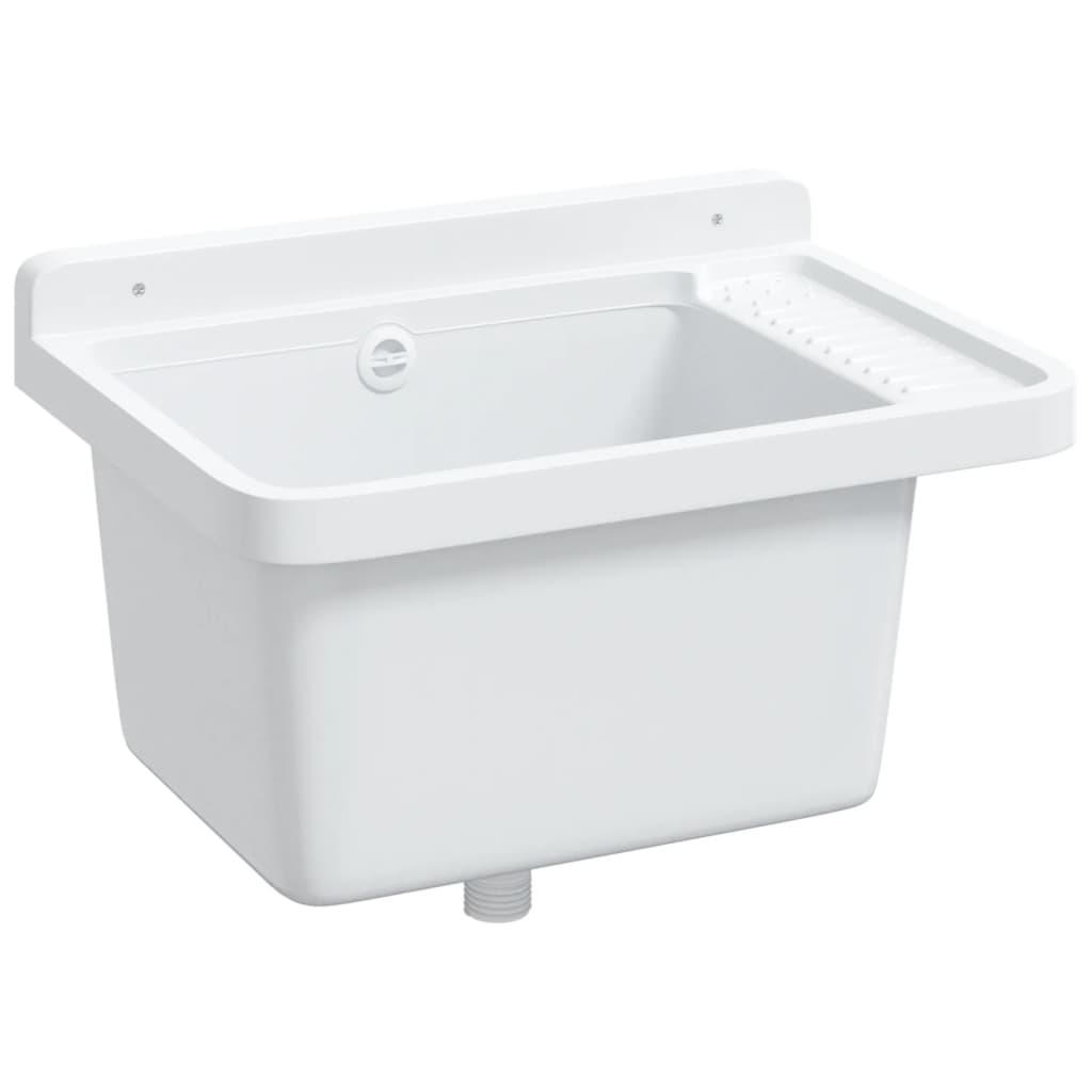 Fregadero Lavabo De Pared Resina