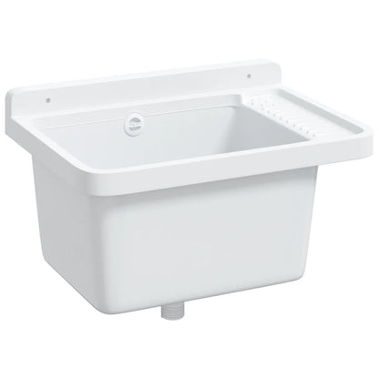 Fregadero Lavabo De Pared Resina