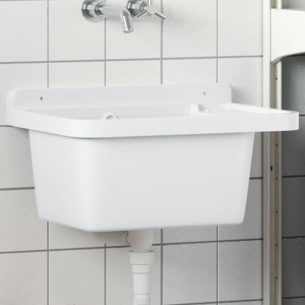 Fregadero Lavabo De Pared Resina