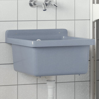 Fregadero Lavabo De Pared Resina
