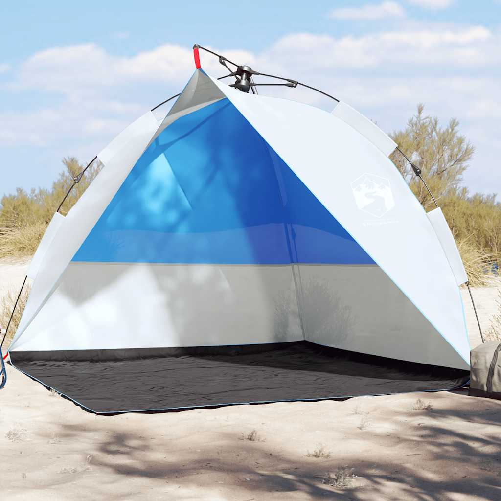 Tienda De Playa Impermeable Apertura Rápida Verde Agua