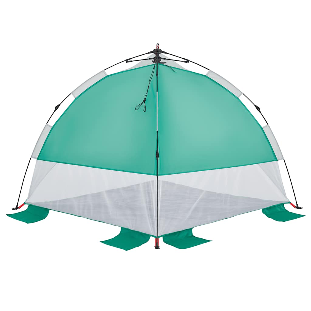 Tienda De Playa Impermeable Apertura Rápida Verde Agua