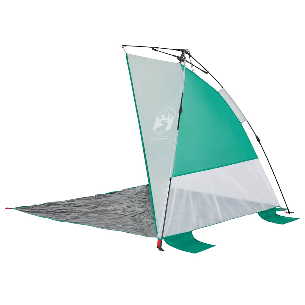 Tienda De Playa Impermeable Apertura Rápida Verde Agua