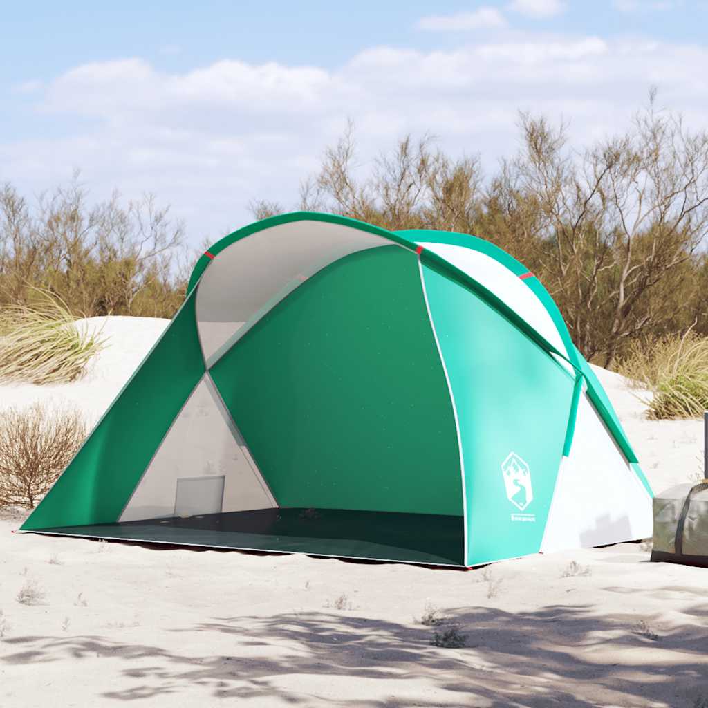 Tienda De Playa 2 Personas Impermeable Apertura Rápida Azul