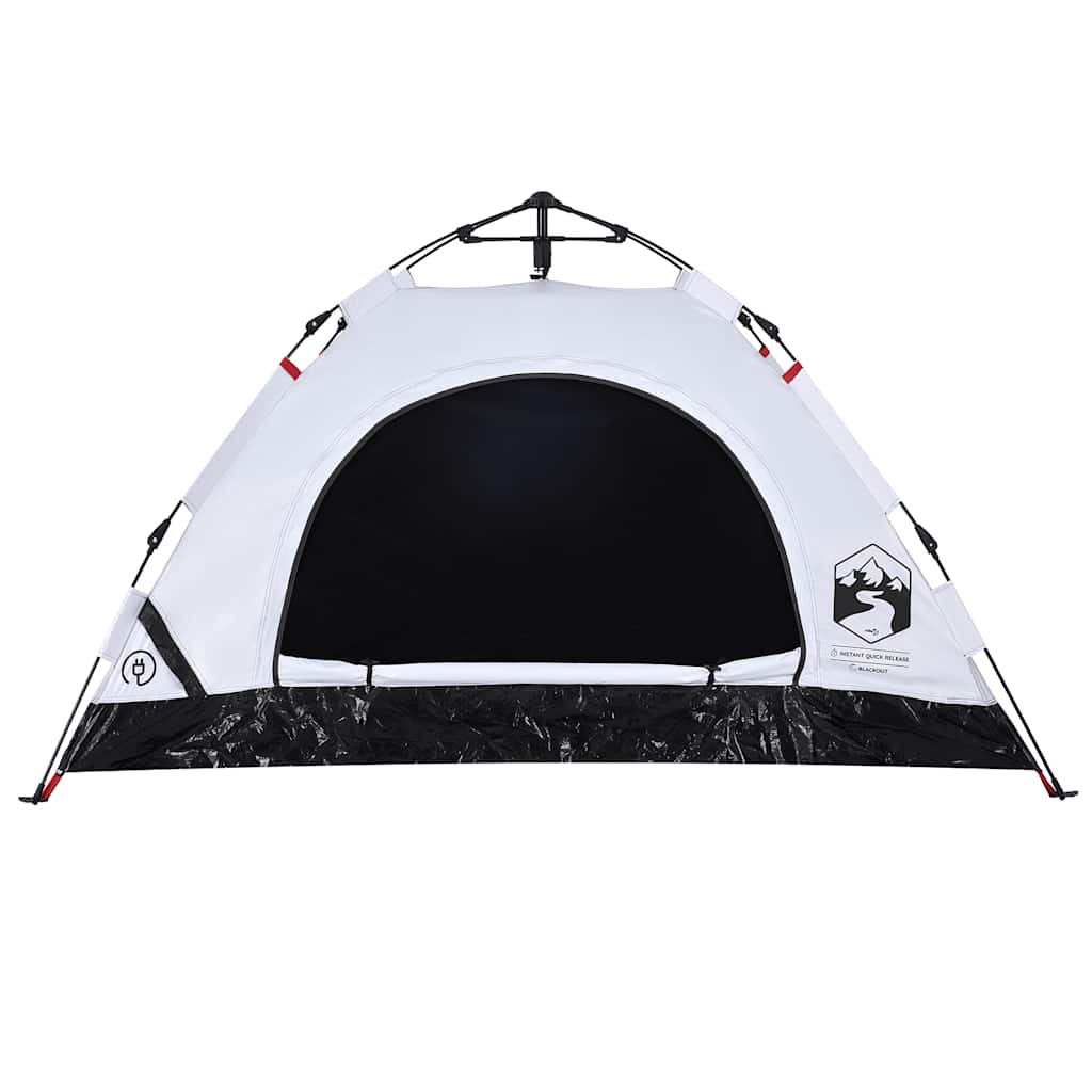 Tienda De Campaña Tela Opaca Apertura Rápida Blanca