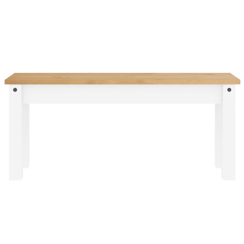 Banco De Comedor Panama Madera Maciza Pino 105X30X45 Cm