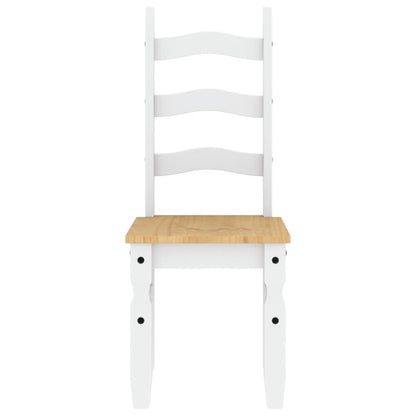 Sillas De Comedor Corona 2 Uds Madera Pino 42X47X107 Cm