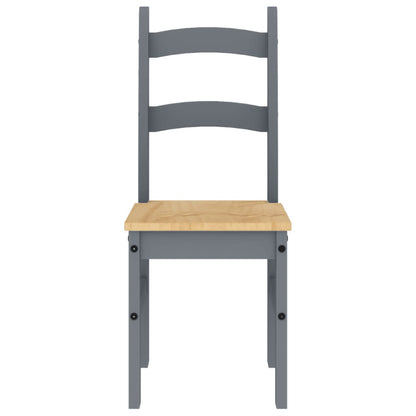 Sillas De Comedor 2 Uds Madera Maciza De Pino 40X46X99 Cm