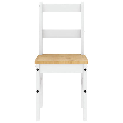 Sillas De Comedor Panama 2 Uds Madera Pino 40X46X90 Cm