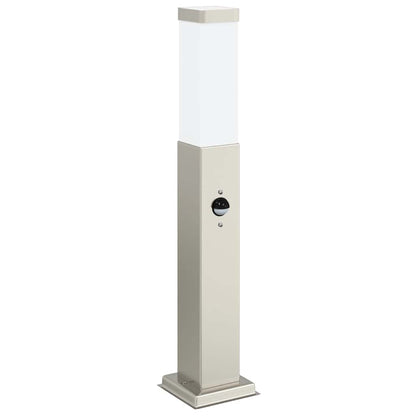 Baliza Luminosa Con Sensor De 50 Cm, Acero Inoxidable, Ip44