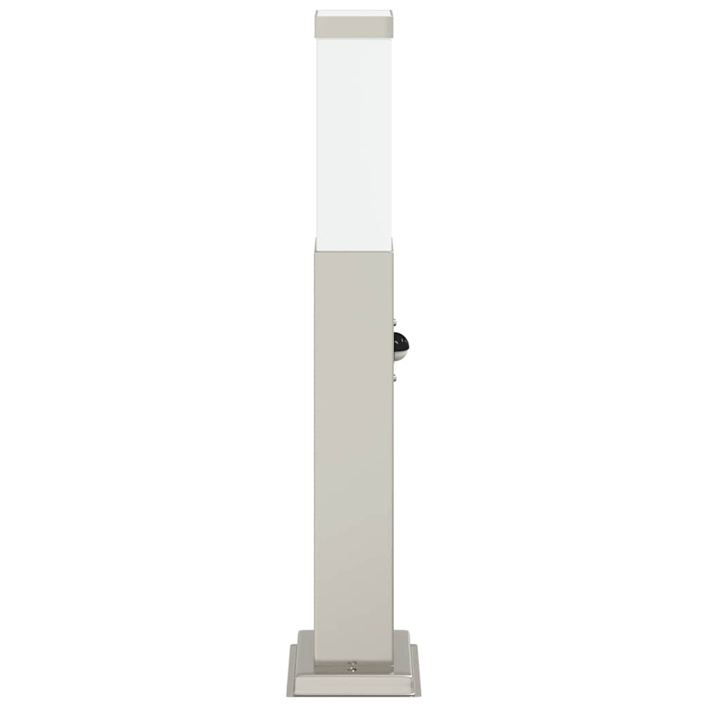 Baliza Luminosa Con Sensor De 50 Cm, Acero Inoxidable, Ip44