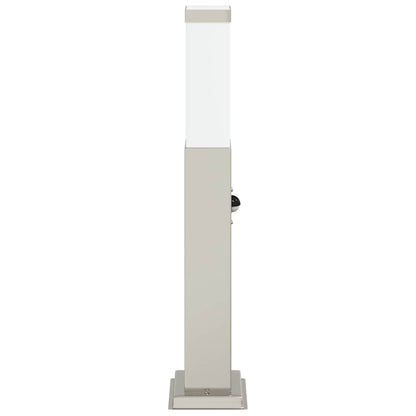 Baliza Luminosa Con Sensor De 50 Cm, Acero Inoxidable, Ip44
