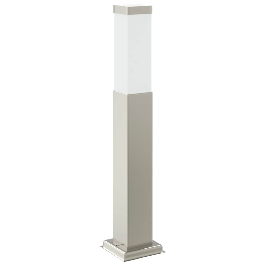 Baliza Luminosa Con Sensor De 50 Cm, Acero Inoxidable, Ip44