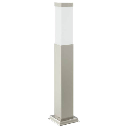 Baliza Luminosa Con Sensor De 50 Cm, Acero Inoxidable, Ip44