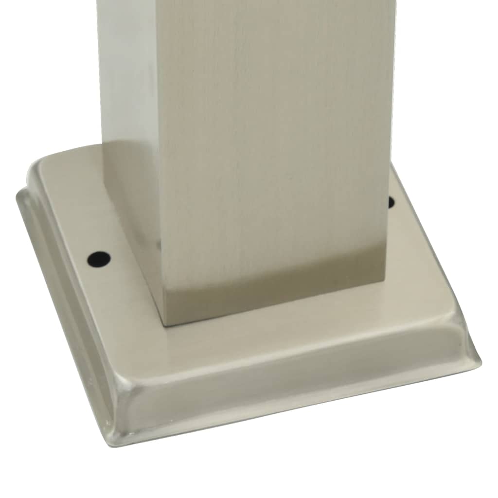 Baliza Luminosa Con Sensor De 50 Cm, Acero Inoxidable, Ip44