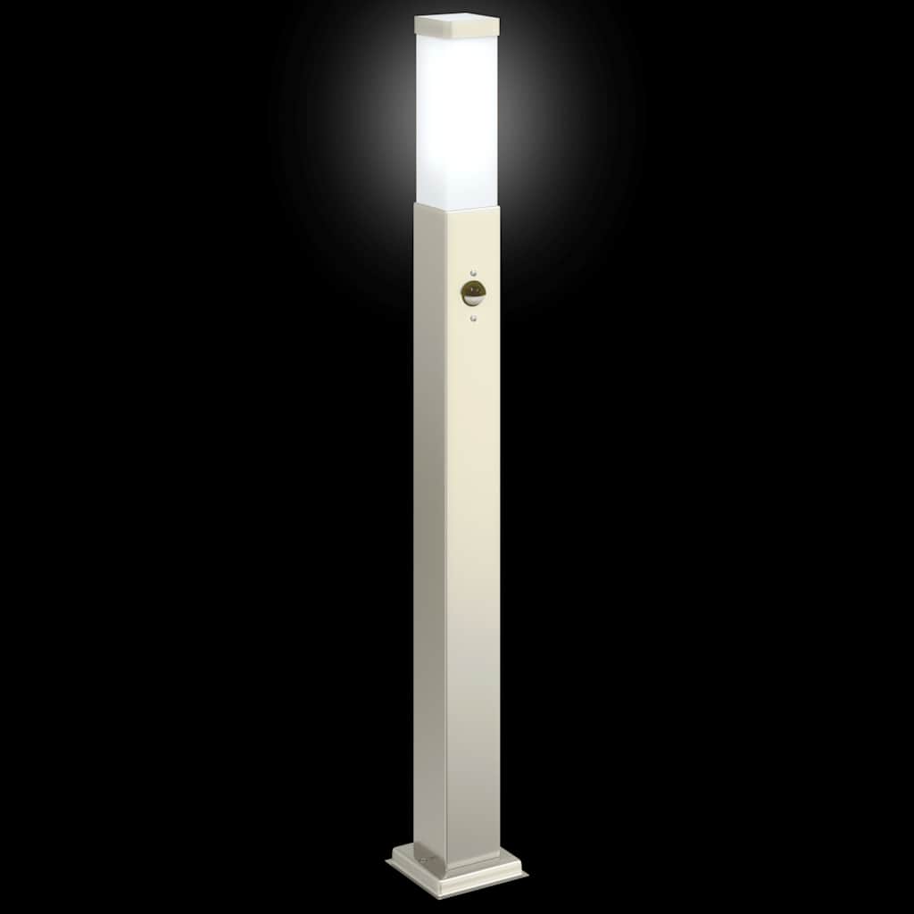 Baliza Luminosa Con Sensor De 80 Cm, Acero Inoxidable, Ip44