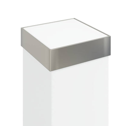Baliza Luminosa Con Sensor De 80 Cm, Acero Inoxidable, Ip44