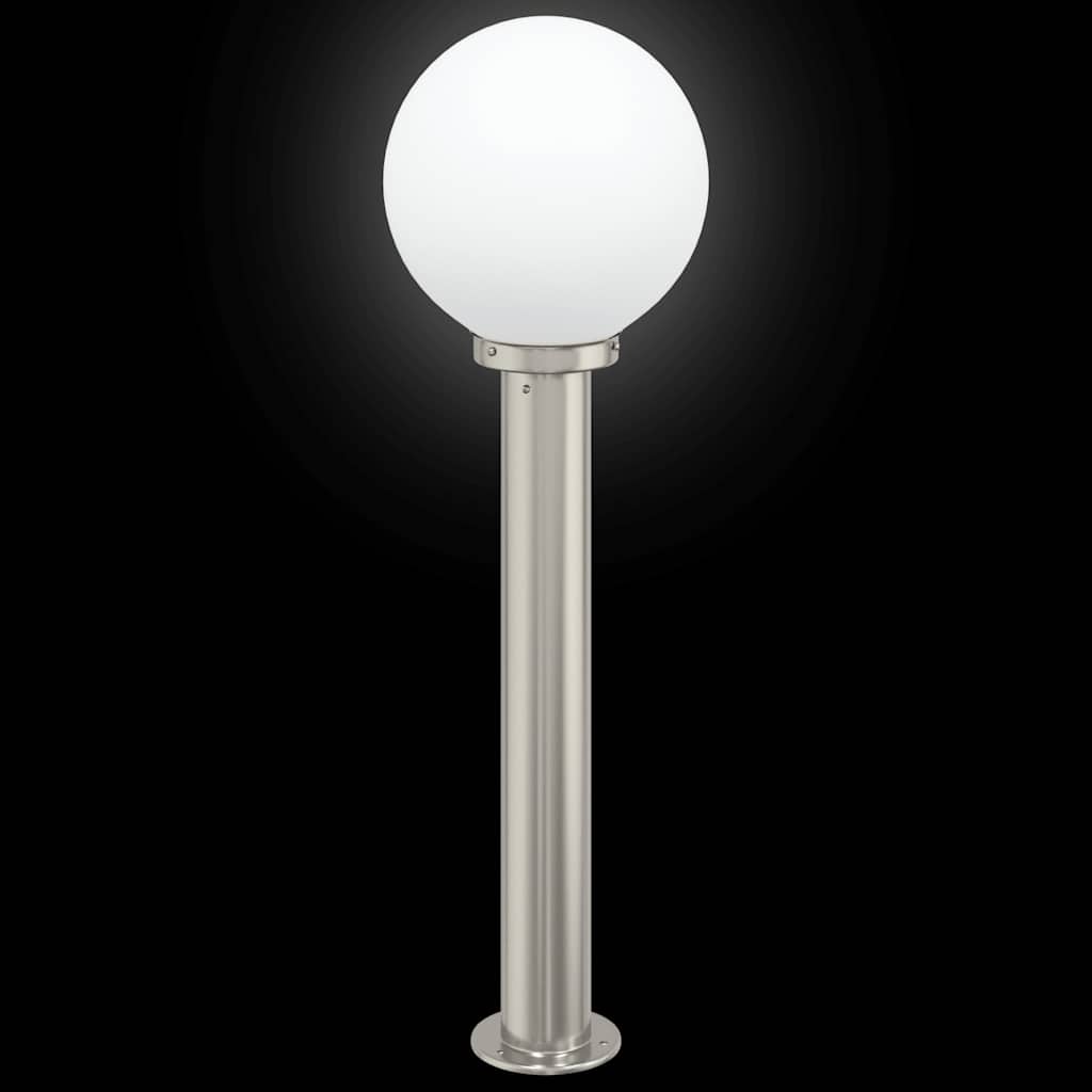 Baliza De Luz De 80 Cm De Acero Inoxidable Ip44